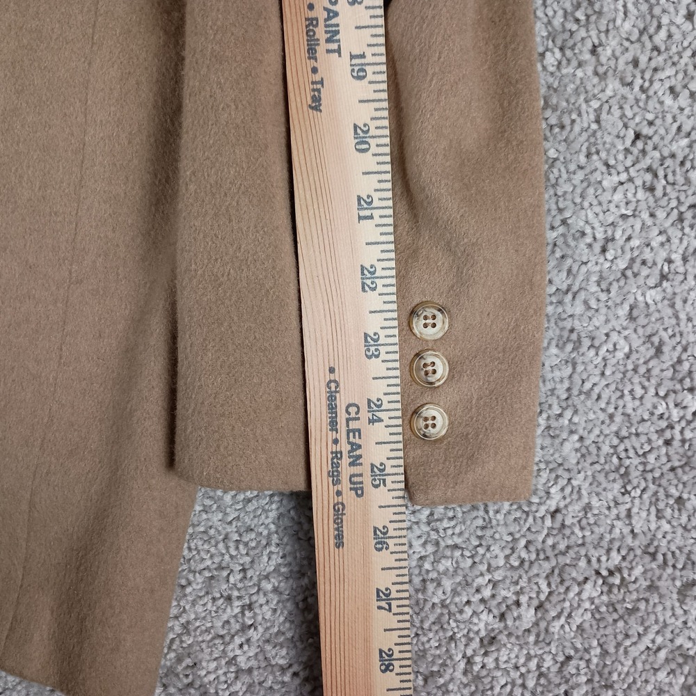 Vintage Christian Hayes 42L Mens Tan Camel Hair 2-Button Blazer Made in USA - Picture 11 of 13